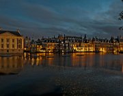 Hofvijver met Torentje, Den Haag : Den Haag, Hofvijver, avond, avondfotografie, torentje